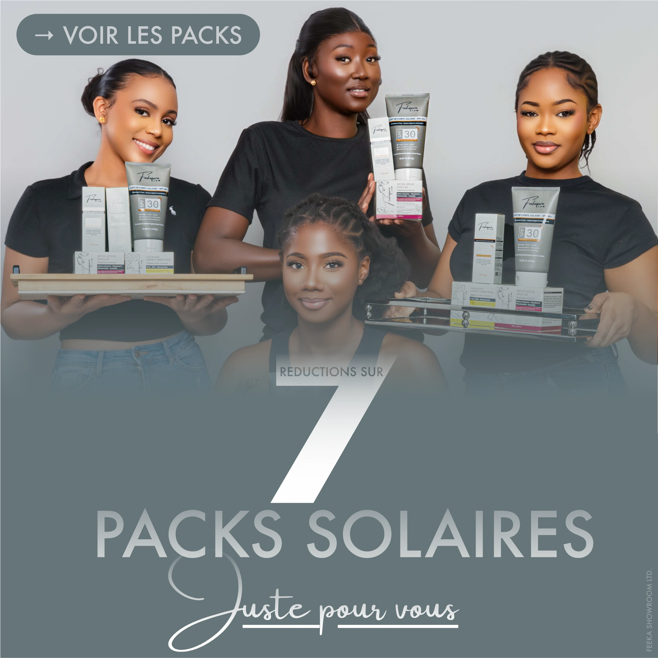 feeka Réductions sur 7 packs solaires