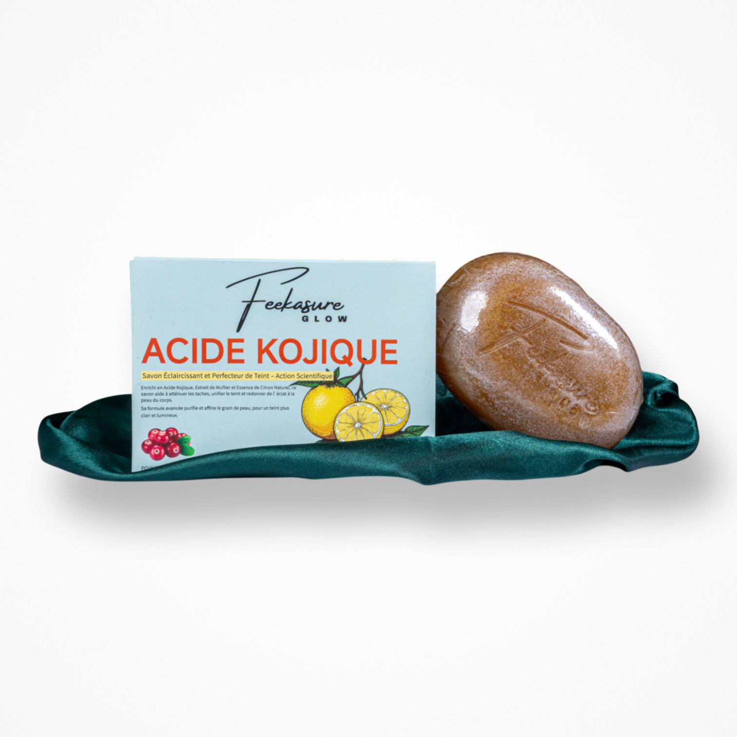 Savon à l'acide kojique