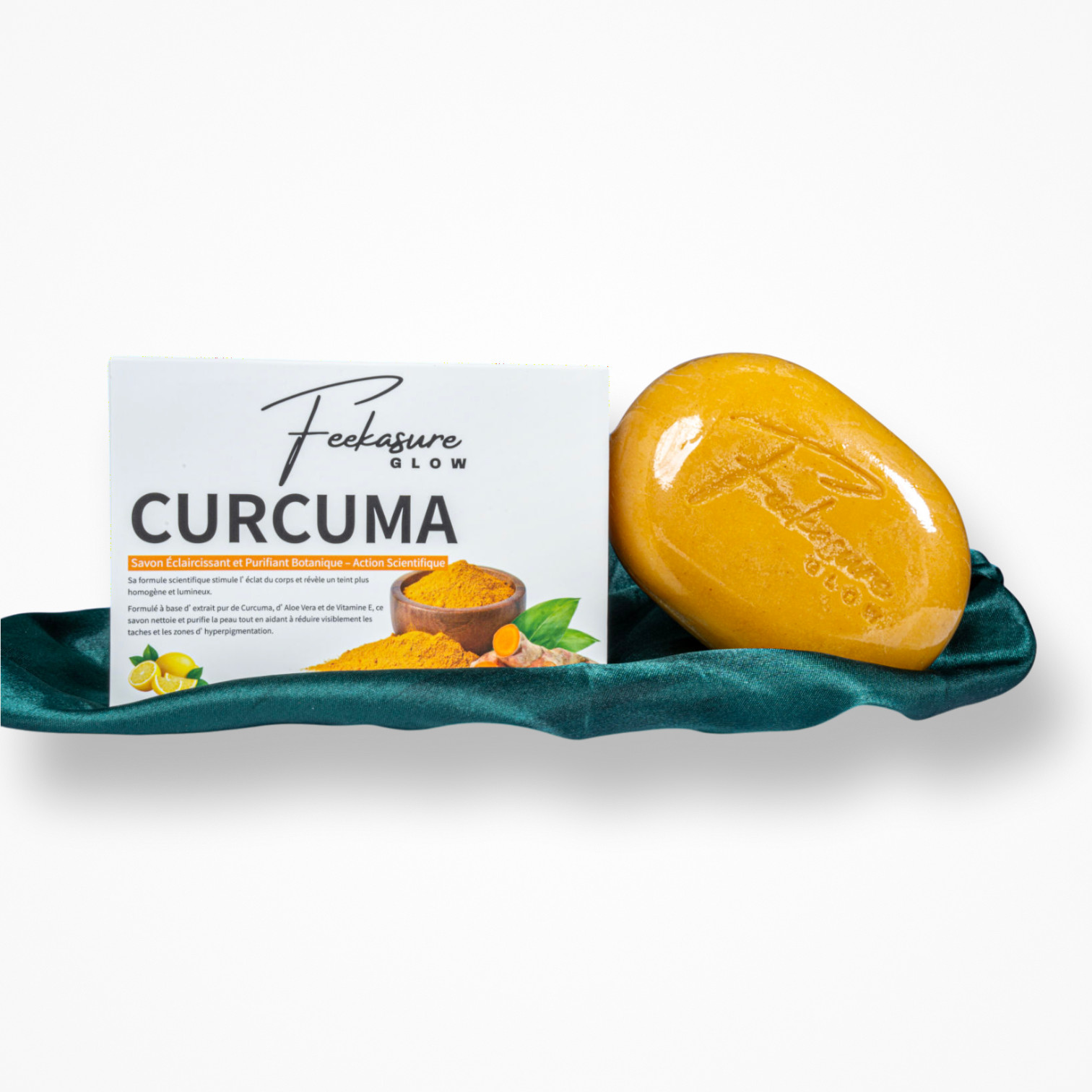 Savon au curcuma