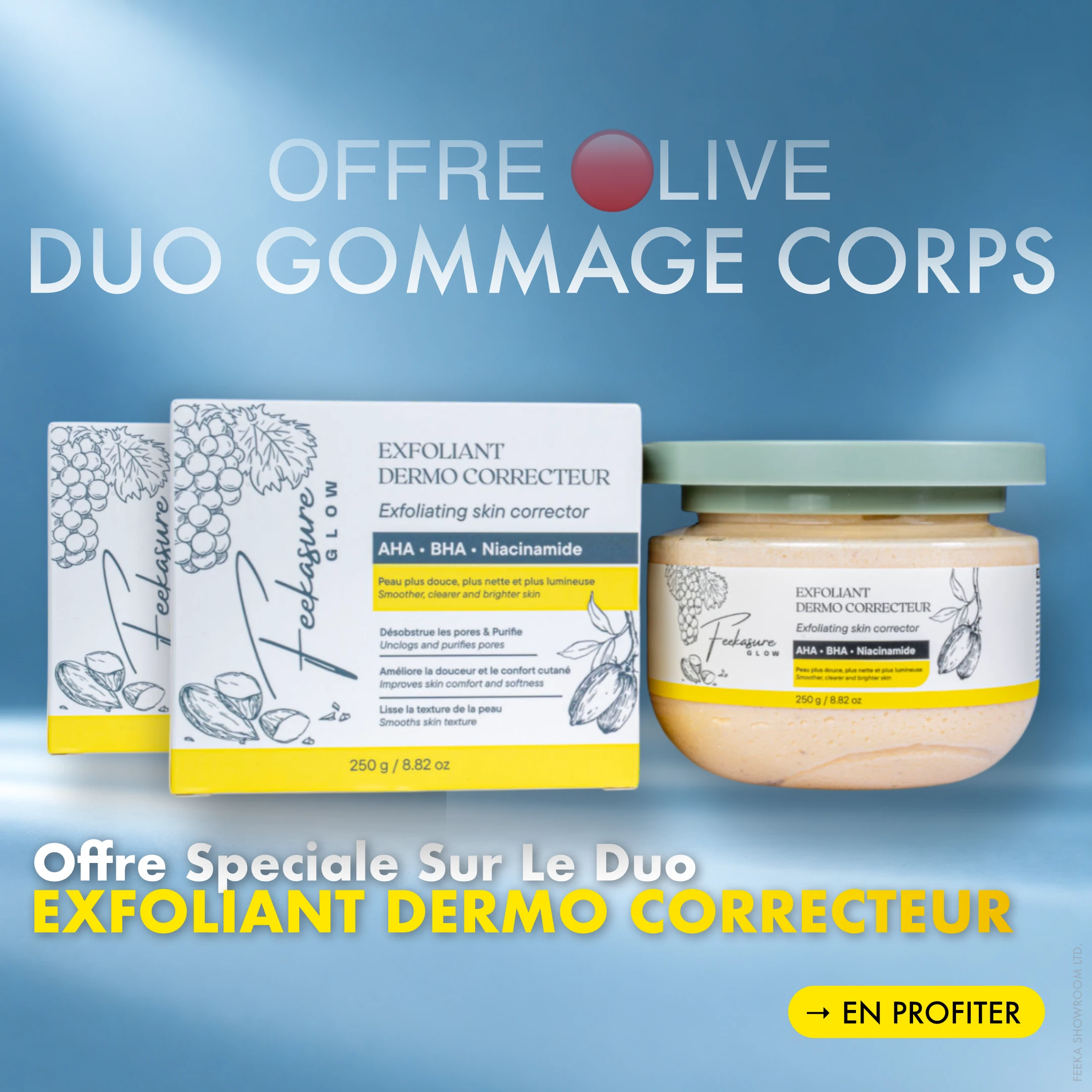 Duo Gommage EXFOLIANT DERMO-CORRECTEUR