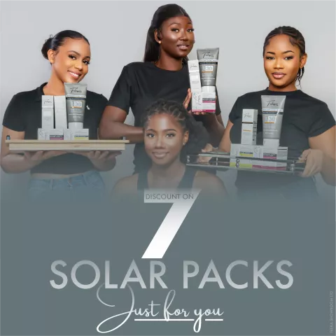 Discount on 7 solar packs, just for you