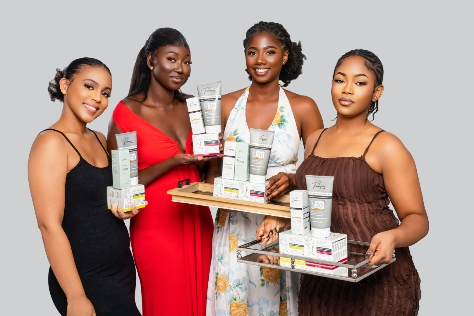 La gamme Feeka, portée par cinq femmes